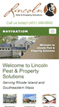 Mobile Screenshot of lincolnpestcontrol.com